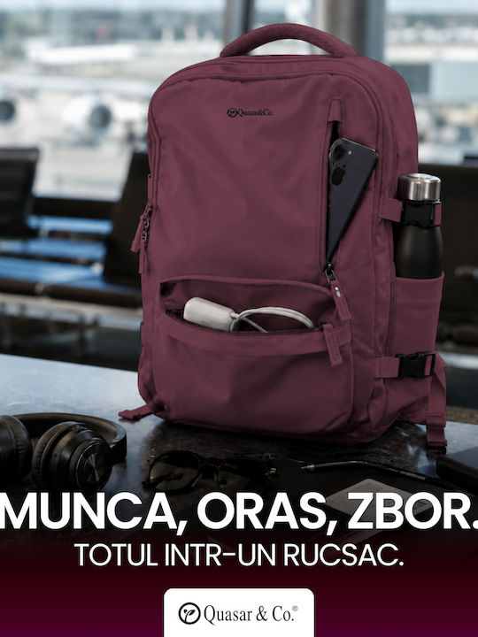 Quasar Rucsac Impermeabil Burgundy