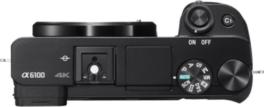 Sony A6100 Безогледален Фотоапарат Комплект (E PZ 16-50mm F3.5-5.6 OSS II) Черен
