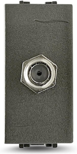 Geyer TV-Buchse in Gray Farbe 7758.F.H
