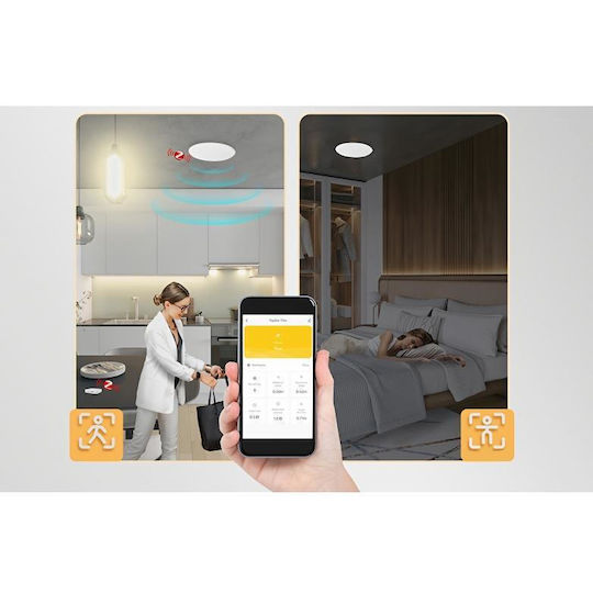 MOES Kabelloser ZigBee-Bewegungssensor mit 9 m Reichweite