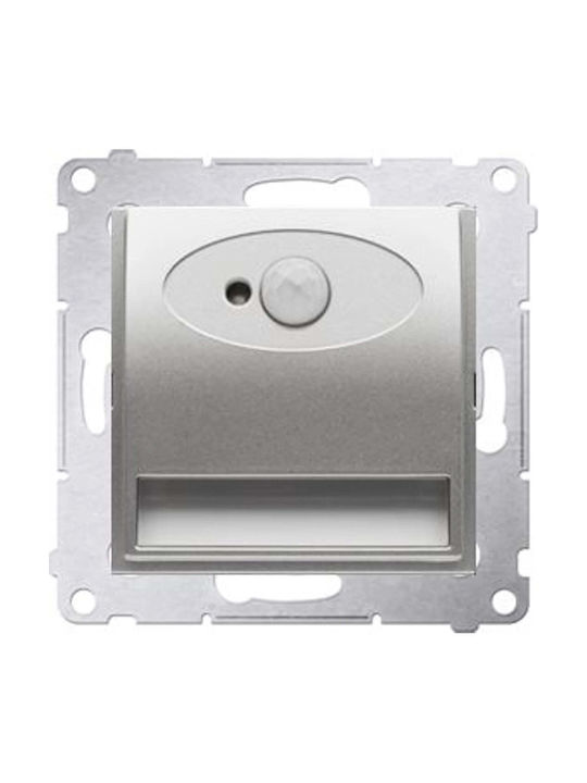 Kontakt-Simon LED Стенно Осветително Тяло Сребристо 7.5x7.5см.