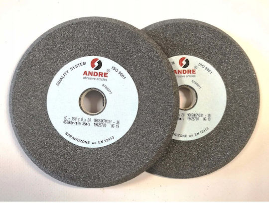 Andre Profiliert Schleifscheibe 150mm X 8mm X 20mm 98c60k7vc01-35 Schwarz "Typ 1c"