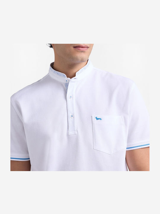 Polo Bluza Tricou Cu Mânecă Scurtă Alb
