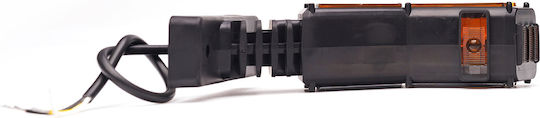 Led Dreifaches Seitliches Volumenlicht Typ Horn Kurz Mit Blitzfunktion 12v24v Was Linke