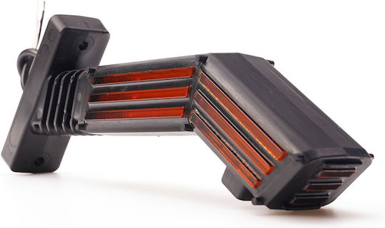 Led Triplu Lumina Laterală De Gabarit Tip Corn Lung Funcție Semnalizare 12v24v Was Stângă