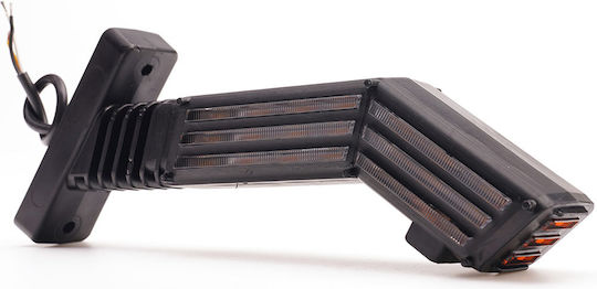 Led Dreifaches Seitenvolumenleuchte Typ Horn Langes Blinklicht 12v24v Was Rechts
