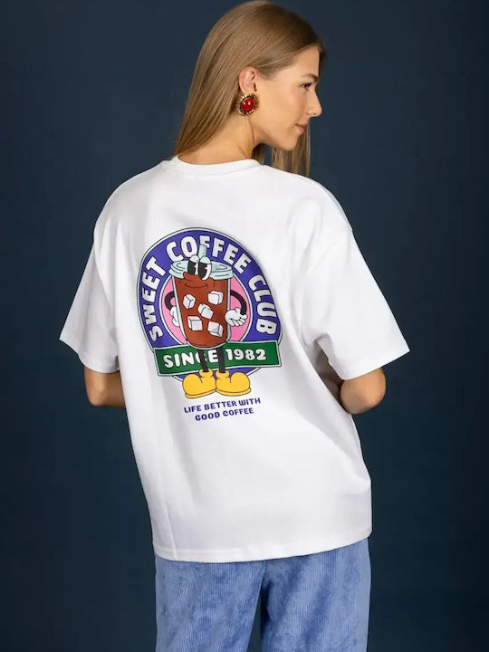 Women's Blouse White 132-51622-White-001