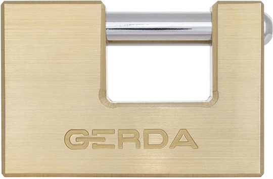 Gerda Bronze Padlock Monoblock with Key 65mm 1pcs