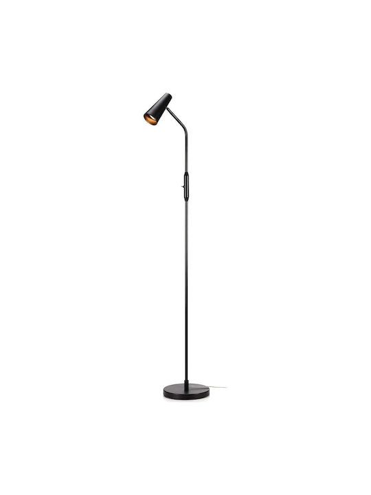 Markslöjd Crest Floor Lamp H145xW23cm. with Socket for Bulb GU10 Black