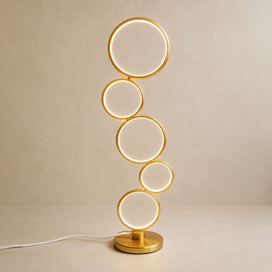Iliadis LED Floor Lamp H115xL25cm Gold