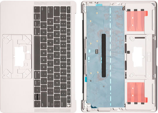 Top Case Keyboard Ansi Us Macbook Air 13" A1932 2018-2019 Oem New Space Gray