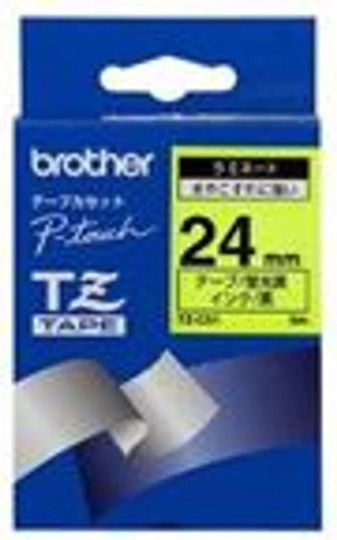 Brother Ταινία Ετικετογράφου σε Κίτρινο Χρώμα