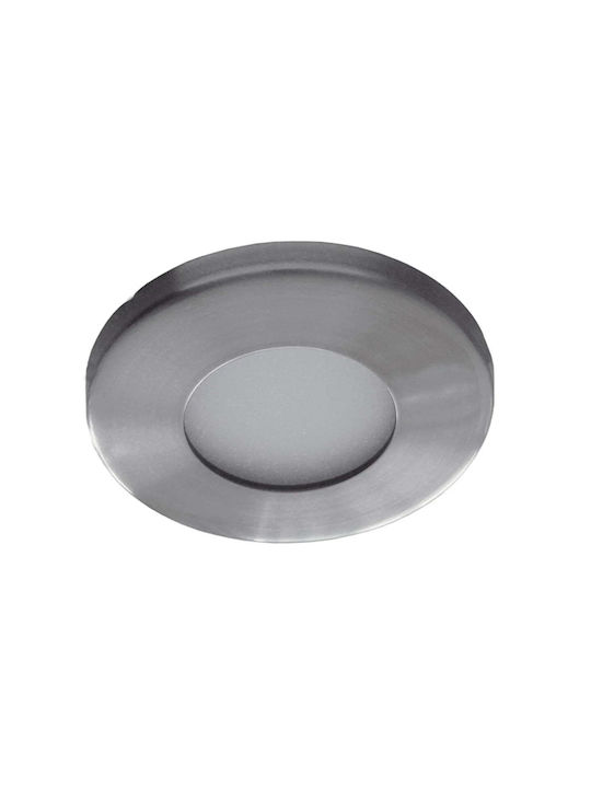 Kanlux Μεταλλικό Πλαίσιο για Σποτ GU10 Ασημί 8.5x8.5εκ. 1τμχ