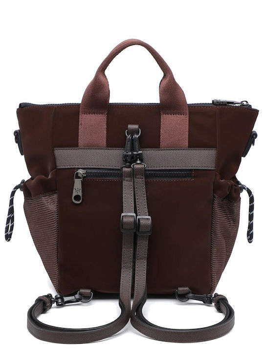 Women's Brown Backpack Bag