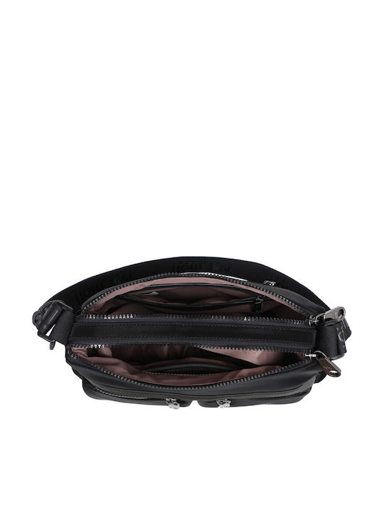 Fabric Women's Crossbody / Shoulder Bag Black