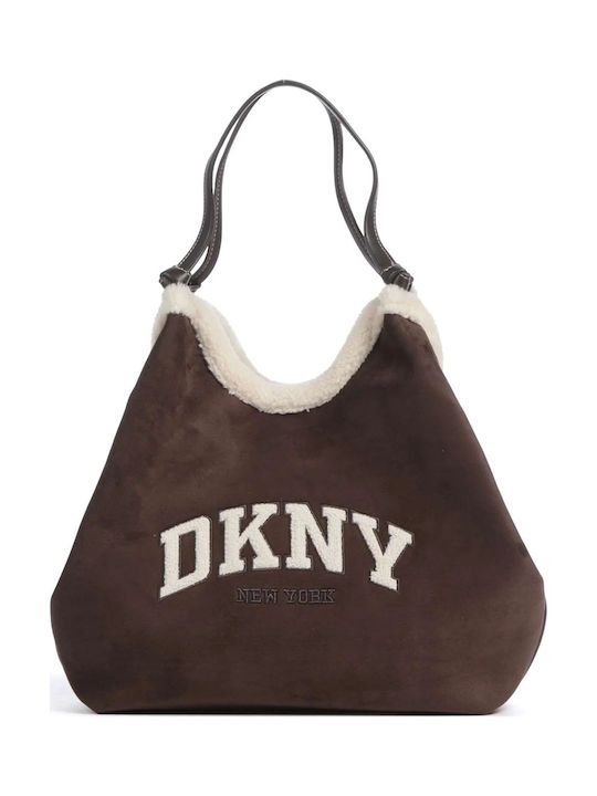 DKNY Текстилна дамска тоут чанта