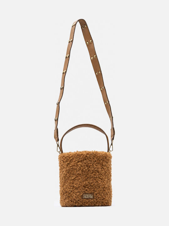 Damenfellbeutel Camel