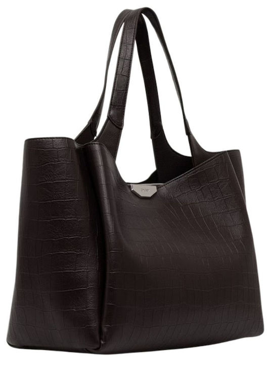 DKNY Дамска Тоут Чанта Кроко
