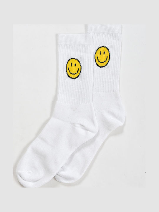 Ampo Socks Κάλτσες Λευκό