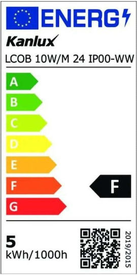 Kanlux LED Лента 24V Топло Бяло Осветление 24m Тип COB