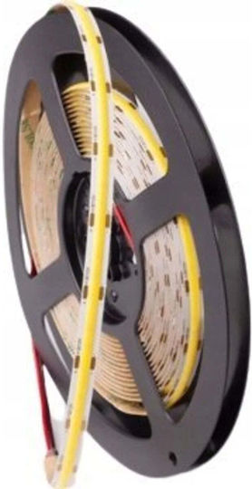 Eco Light Ταινία LED 12V Θερμό Λευκό Φως 50m Τύπου COB