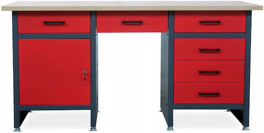 Jan Nowak Πάγκος Εργασίας Αντοχής 500kg 170x85x60cm