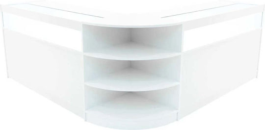 Theseus Led Shop Counter Set Lm60 & 2 X B1500 White