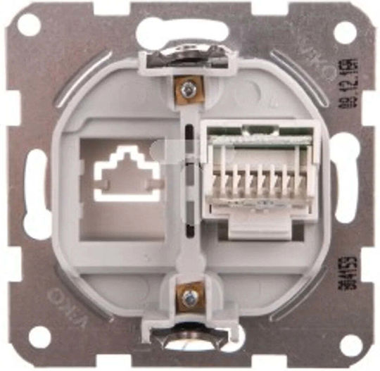 Panasonic Telefonsteckdosen Mechanismus Einzeln in Weiß Farbe 90967013