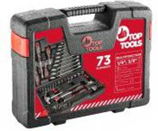 Topex Tool Case with 73 Tools