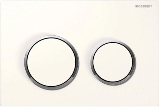 Geberit Omega 20 Flush Plate Dual Flush
