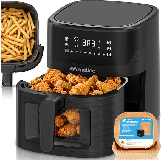 MalTec Air Fryer 7lt Μαύρο