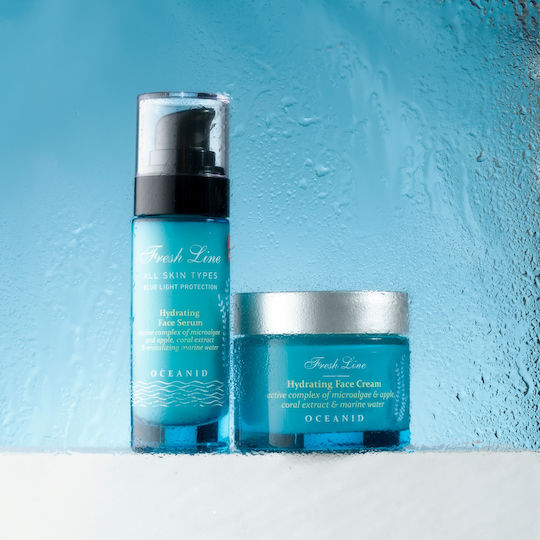 Fresh Line Oceanid Ενυδατικό & Αντιγηραντικό Serum Προσώπου για Αναζωογόνηση 30ml