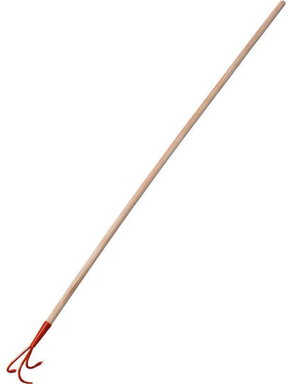Lux Tools Αναμοχλευτής με Κοντάρι 140cm και Ξύλινη Λαβή