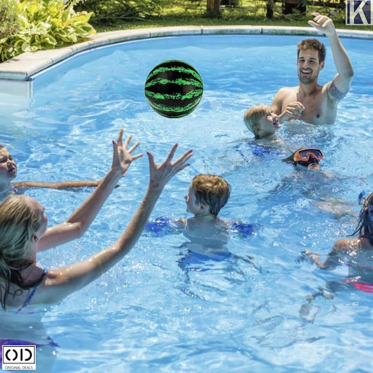 Minge De Plajă Apă Piscină Design Pepene Verde Cauciuc Pvc Diametru 24 Cm Fără Supapă Original Deals