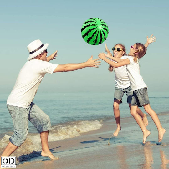 Minge De Plajă Apă Piscină Design Pepene Verde Cauciuc Pvc Diametru 24 Cm Fără Supapă Original Deals