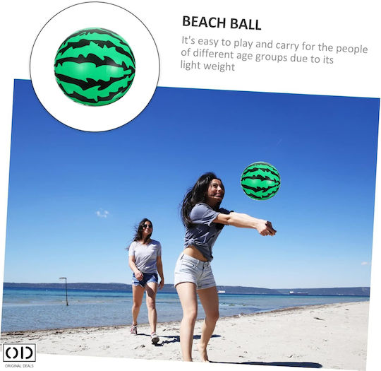 Minge De Plajă Apă Piscină Design Pepene Verde Cauciuc Pvc Diametru 24 Cm Fără Supapă Original Deals