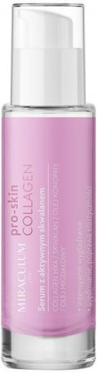 Pro Skin Active Squalane Serum Anti-Îmbătrânire Pentru Fata cu Colagen 30ml