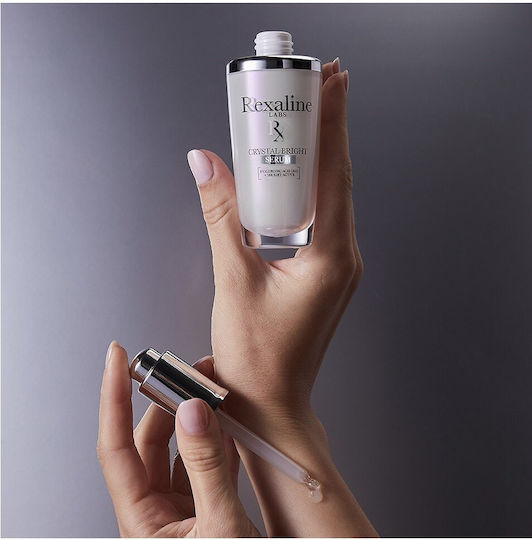Crystal Bright Anti-Aging Serum Gesicht mit Hyaluronsäure 30ml