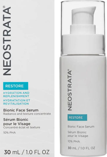 Neostrata Restore 10% PHA Хидратиращ и Против Стареене Серум за Лице за Детоксификация и Блясък 30мл