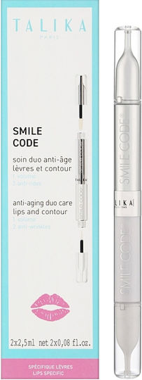 Talika Smile Code Αντιγηραντικό Serum Προσώπου με Υαλουρονικό Οξύ 2x2.5ml
