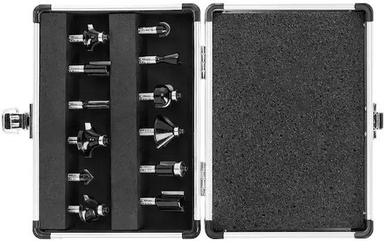 Pro-line Комплект фрези за дърво 8mm 12 бр 93122