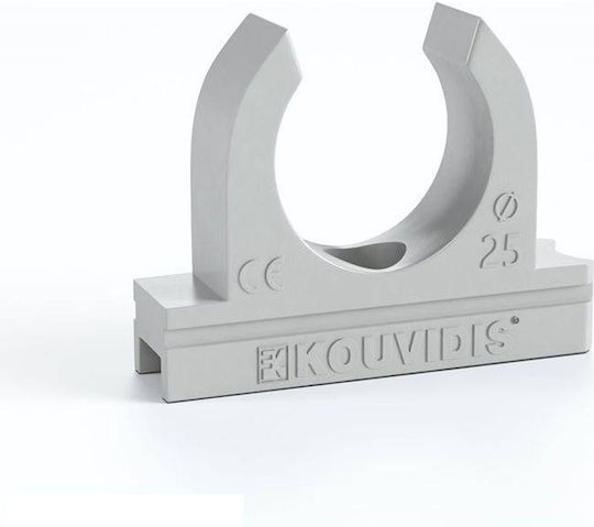 Kouvidis Halterung für elektrische Leitungen mit Durchmesser 50mm aus Kunststoff 4033050