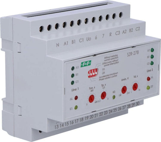 F&F Elektrische Messgeräte Elektrischer Schaltkasten Analog Monophase SZR-278