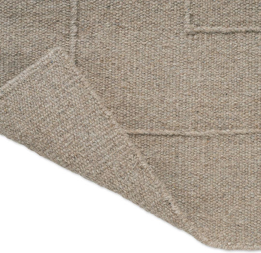Brink & Campman Senso Border Covor Handmade Rectangular Taupe Deschis 140x200cm