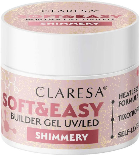 Claresa Constructor Gel Pentru Unghii Shimmery 12gr