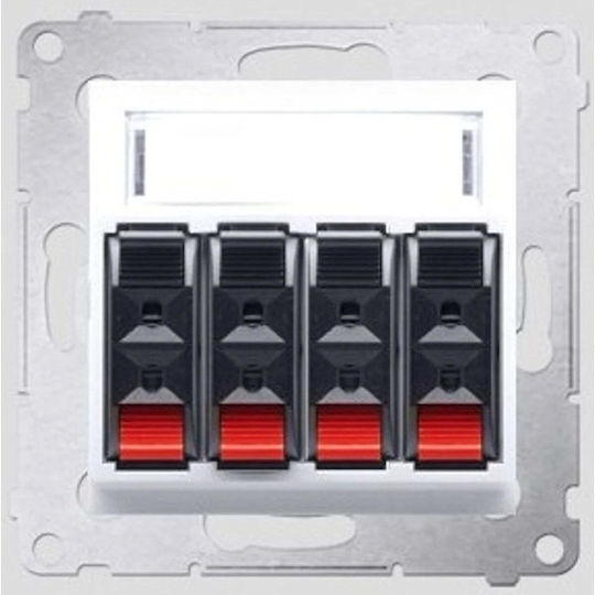 Kontakt-Simon Prize Difuzor Simon54 Quad Alb Dgl34.01/11
