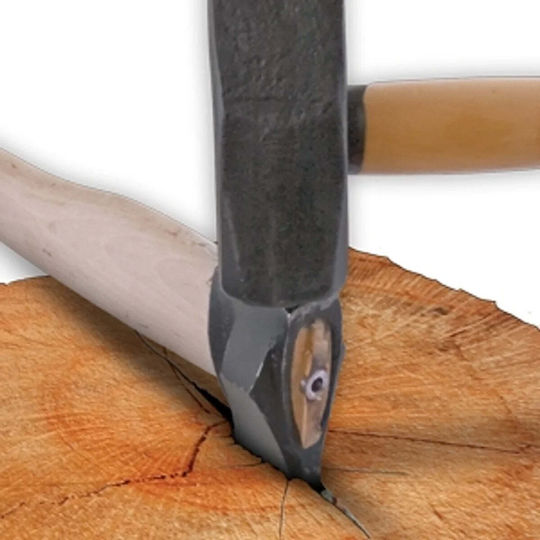 Modeco MN-64-029 Τσεκούρι Μήκους 80cm και Βάρους 2kg με Ξύλινη Αντιολισθητική Λαβή