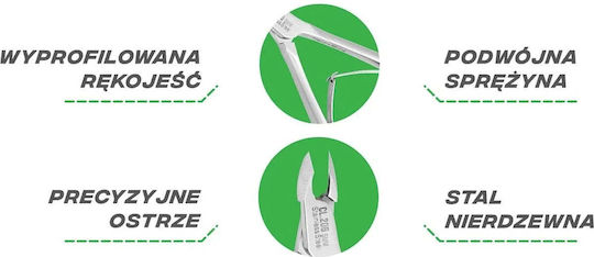 Nghia Export Clește pentru Cuticule Cl.206 12 5mm