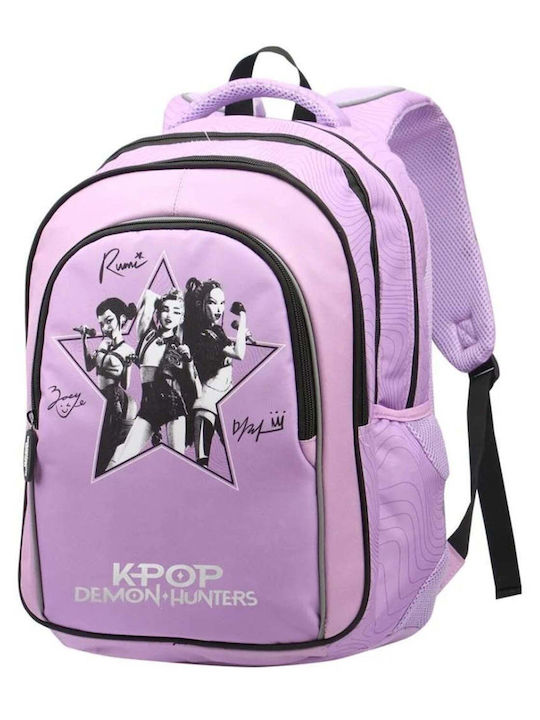 St. Majewski School Backpack Purple 32 x 21 x 43cm