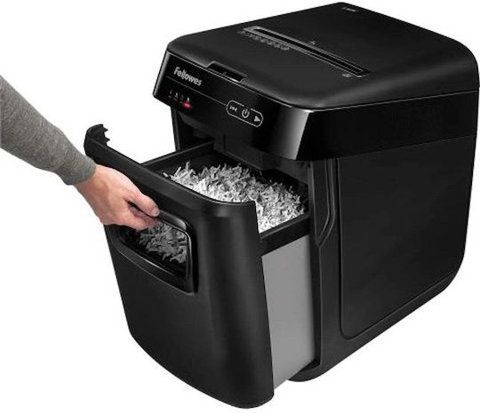 Fellowes Καταστροφέας Εγγράφων AutoMax 150C Cross Cut 8 Φύλλων με Κάδο 32lt